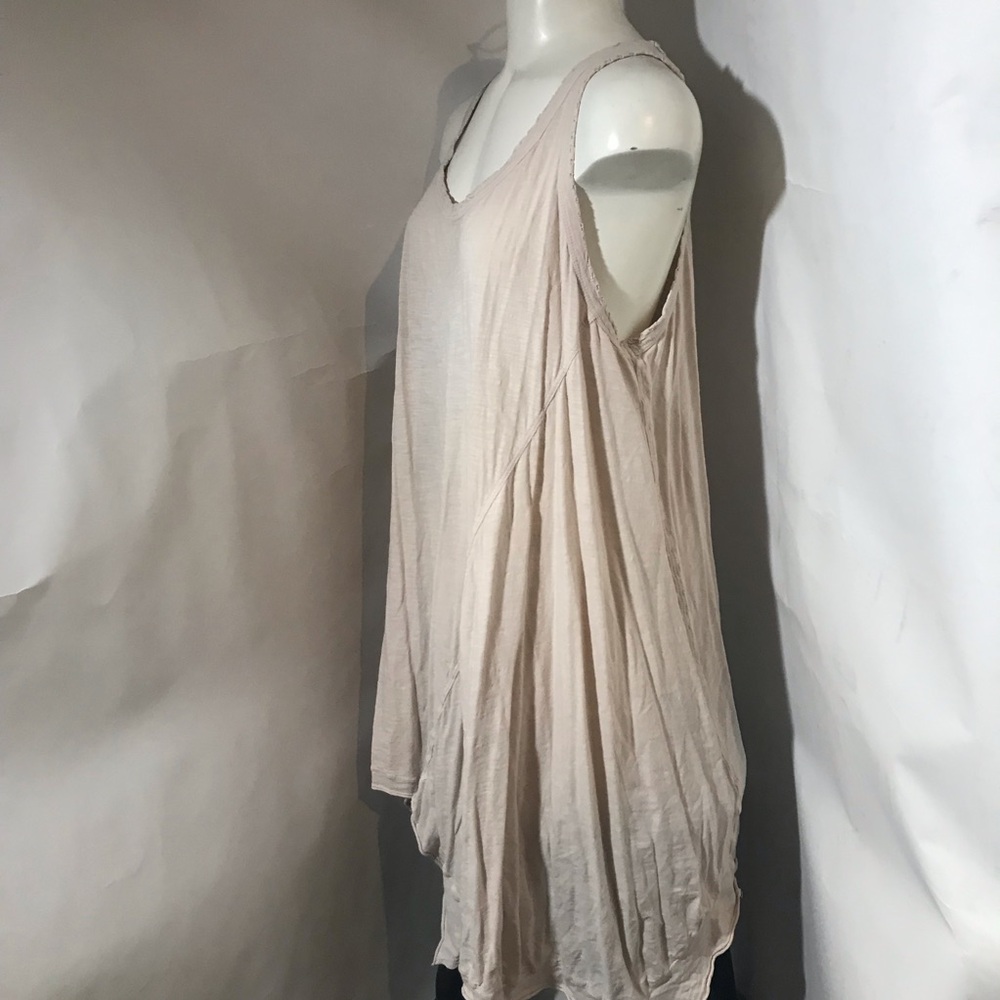 Magnolia Pearl Ochre Cotton Tank light pink dress